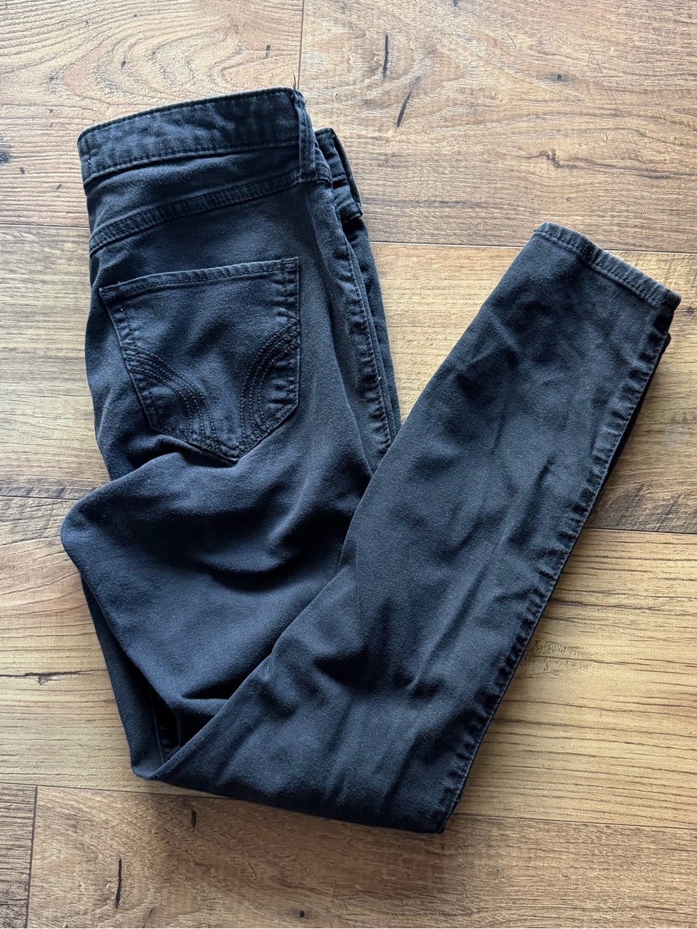 Hollister Women's Black skinny high Rise Jegging